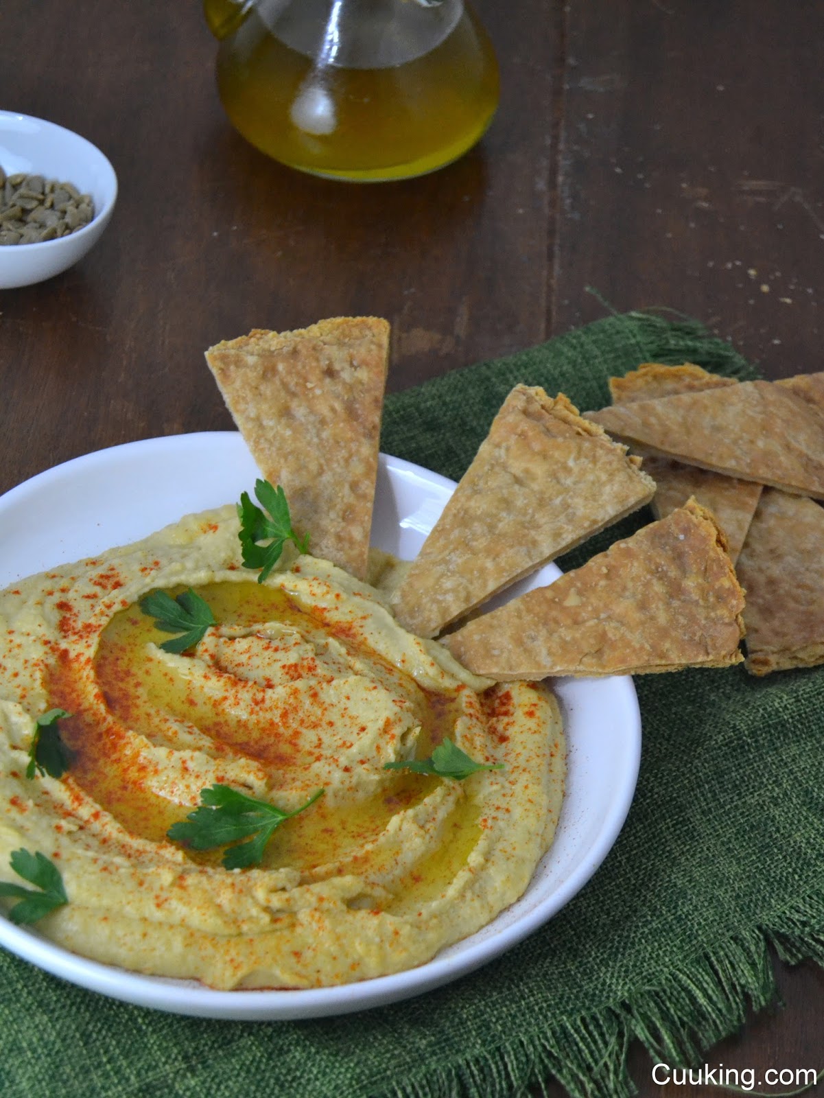 Hummus (Paté árabe de garbanzos)