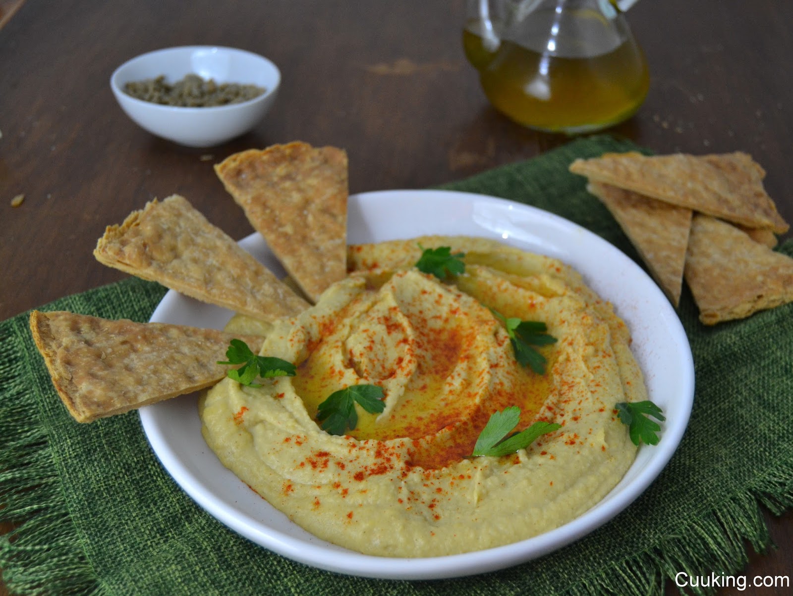 Hummus (Paté árabe de garbanzos)