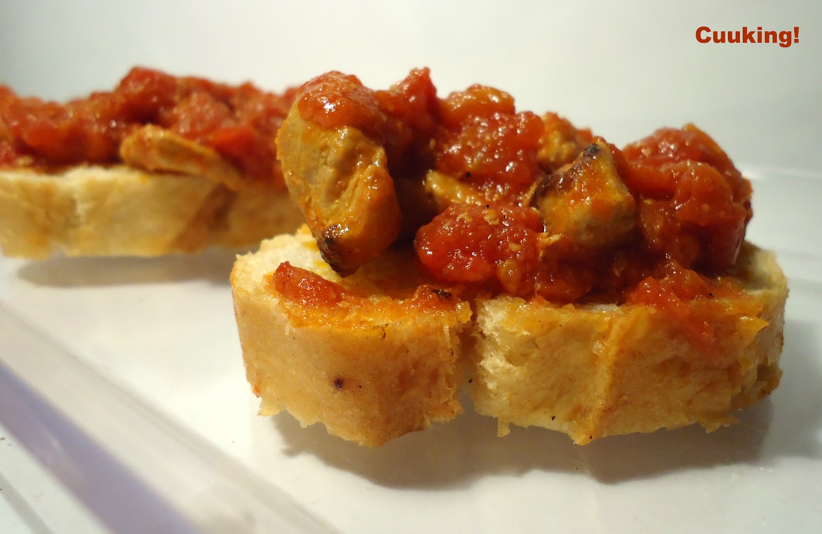 Tapa de lomo con tomate