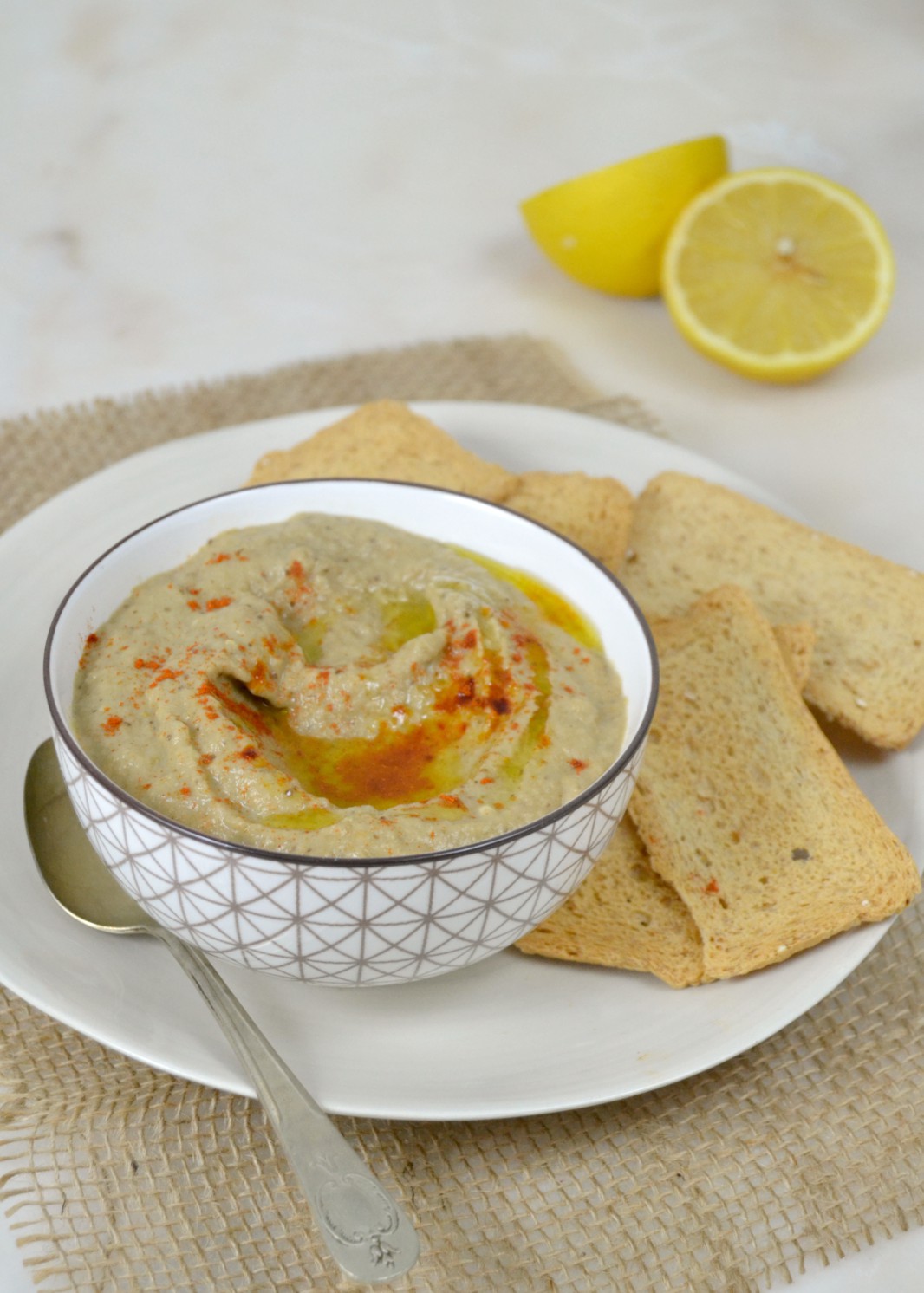 Paté de berenjenas o baba ganoush