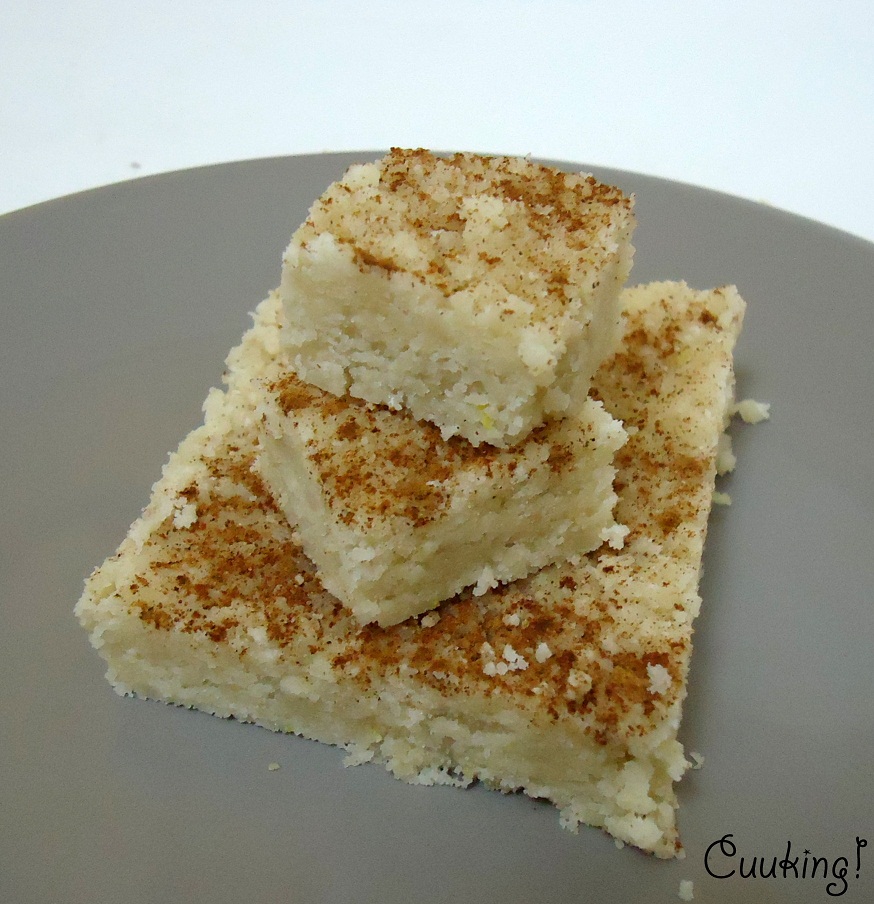 receta Turrón casero de almendra y limón