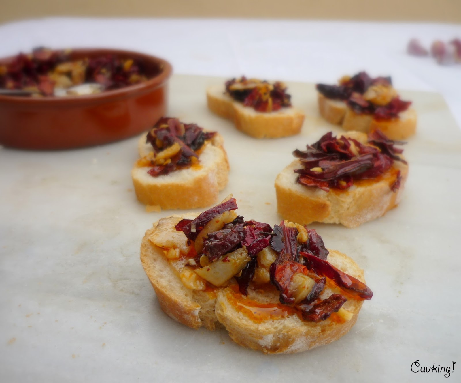 Pericana tradicional de bacalao