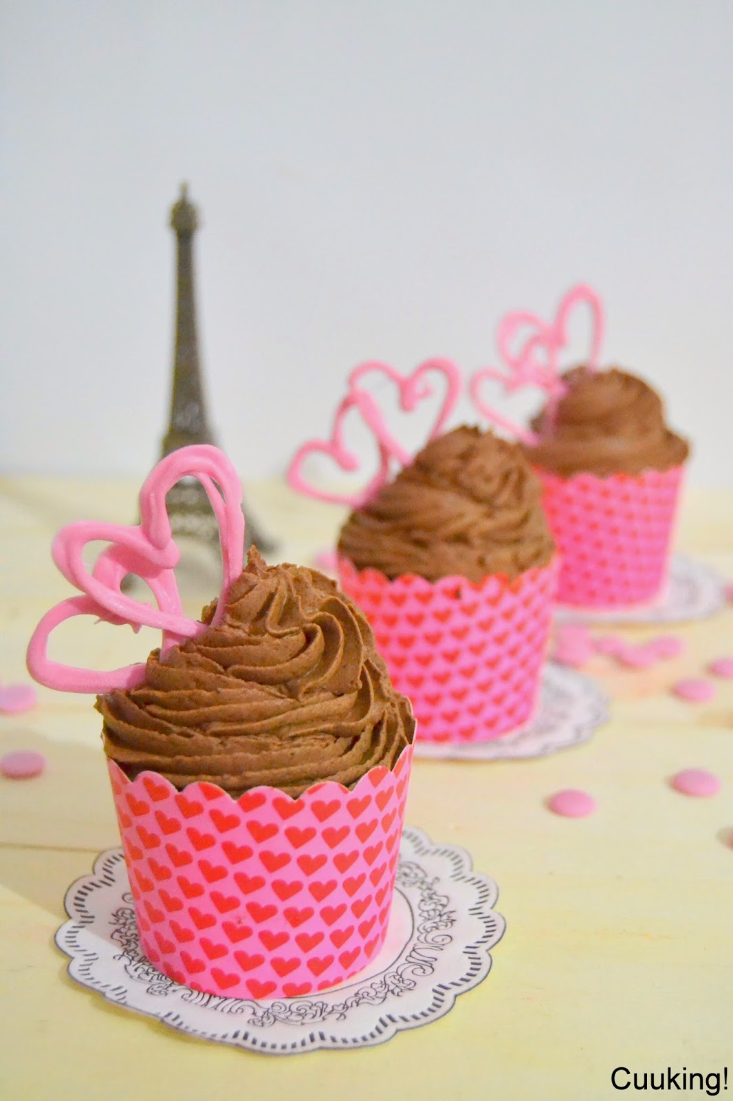 Cupcakes de chocolate paradisiacos ( Peggy Porschen)