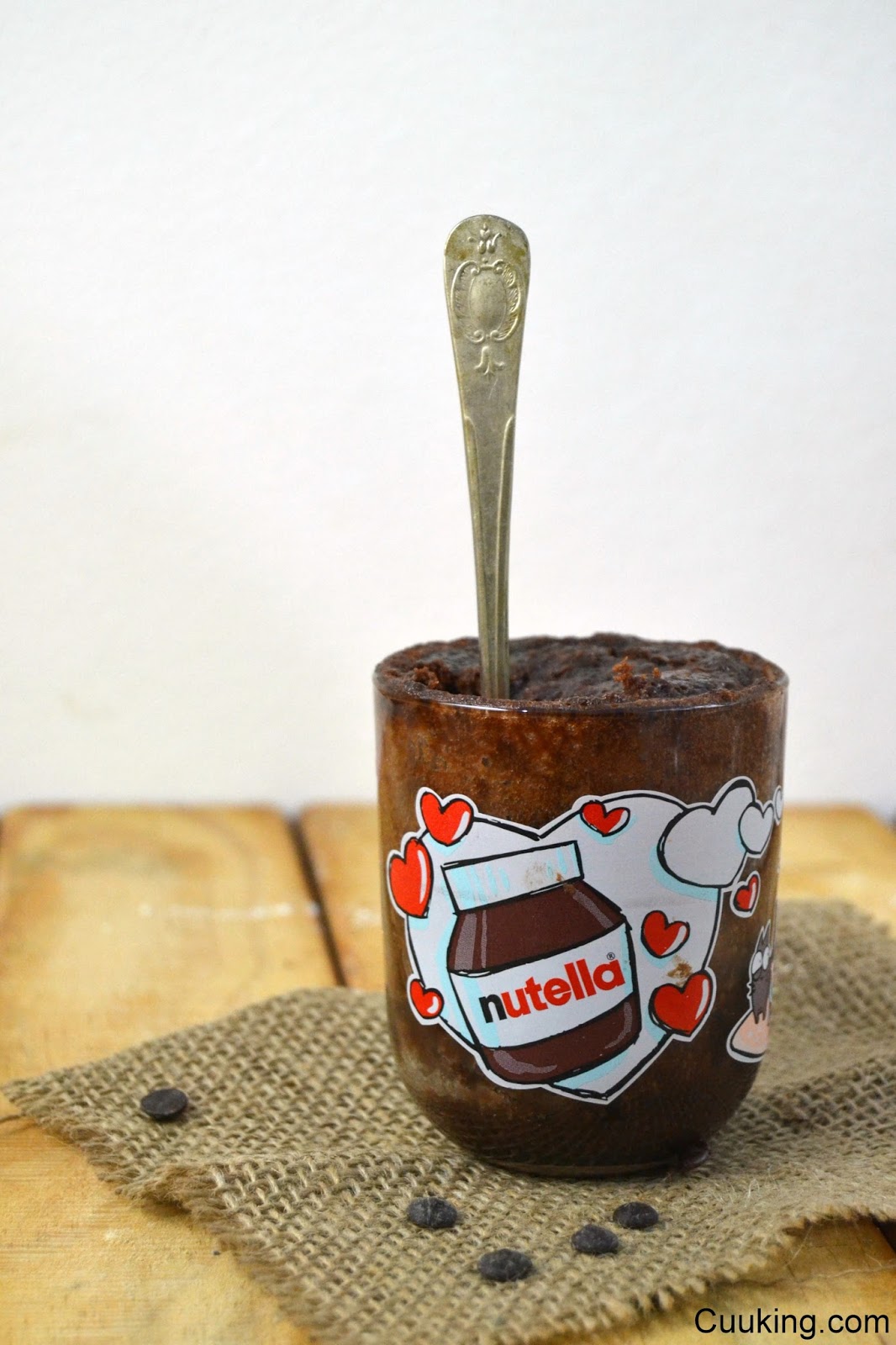 mug cake nutella videoreceta cuuking