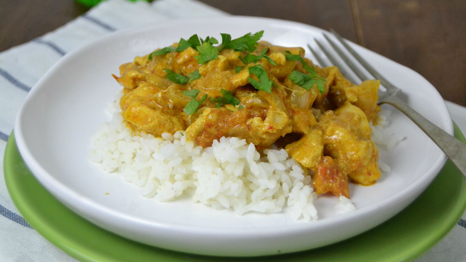 Pollo tikka masala receta