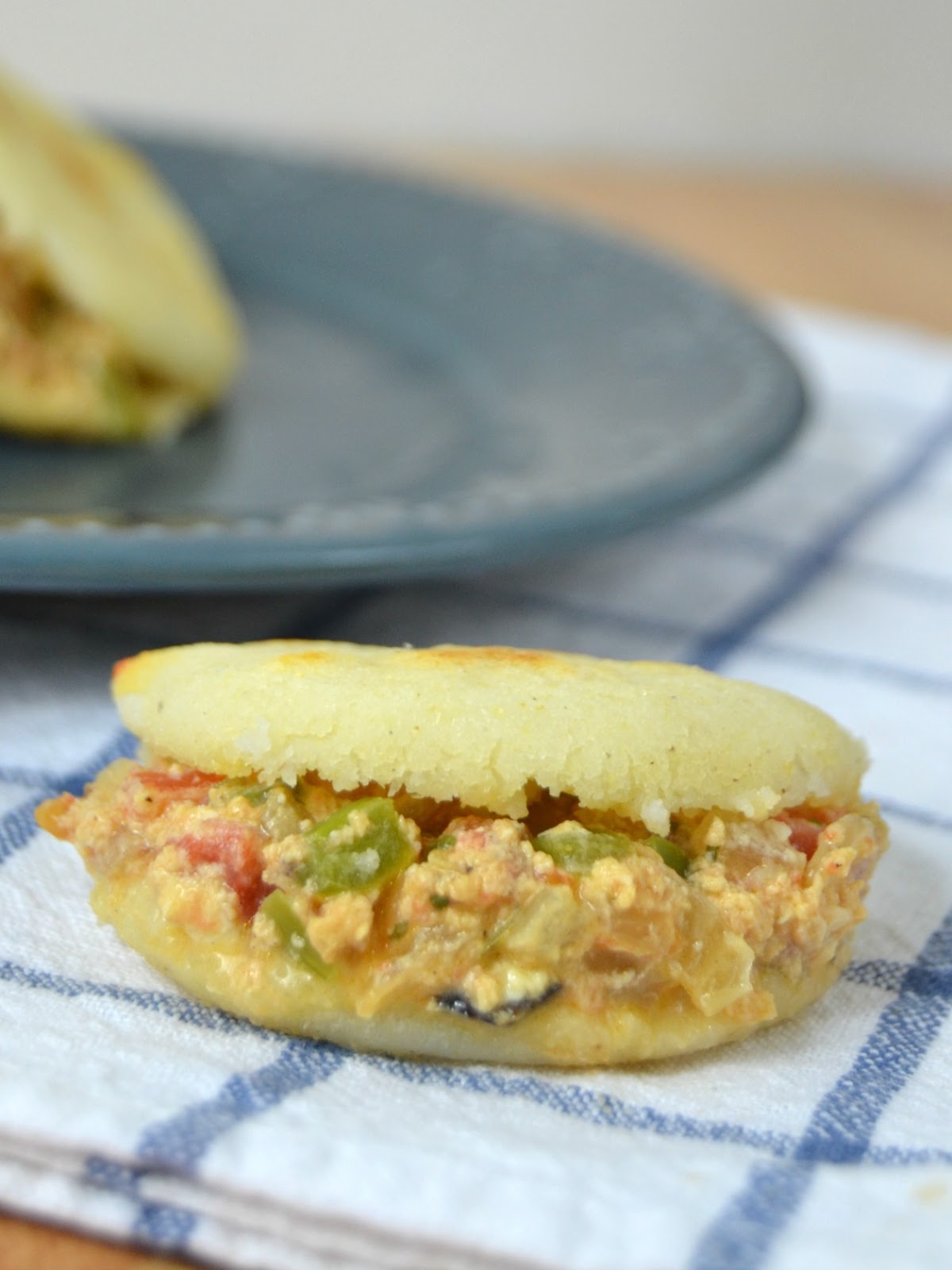 Arepas con perico. Receta venezolana - Juanan Sempere