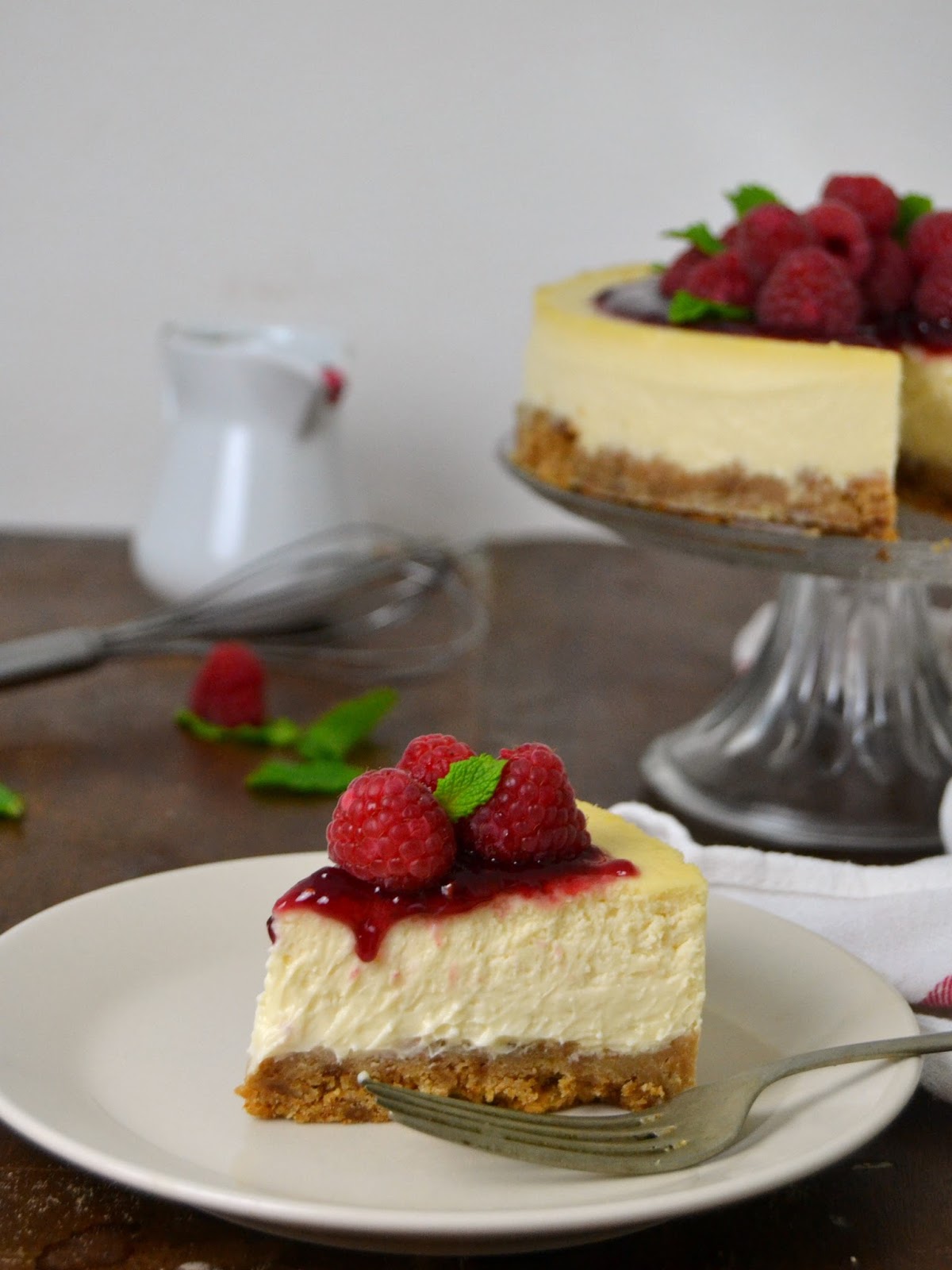 New York cheesecake o tarta de queso americana