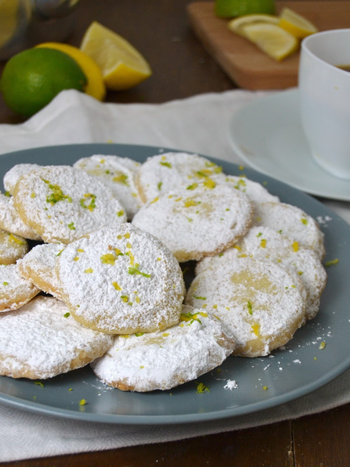 galletas fáciles de limón receta