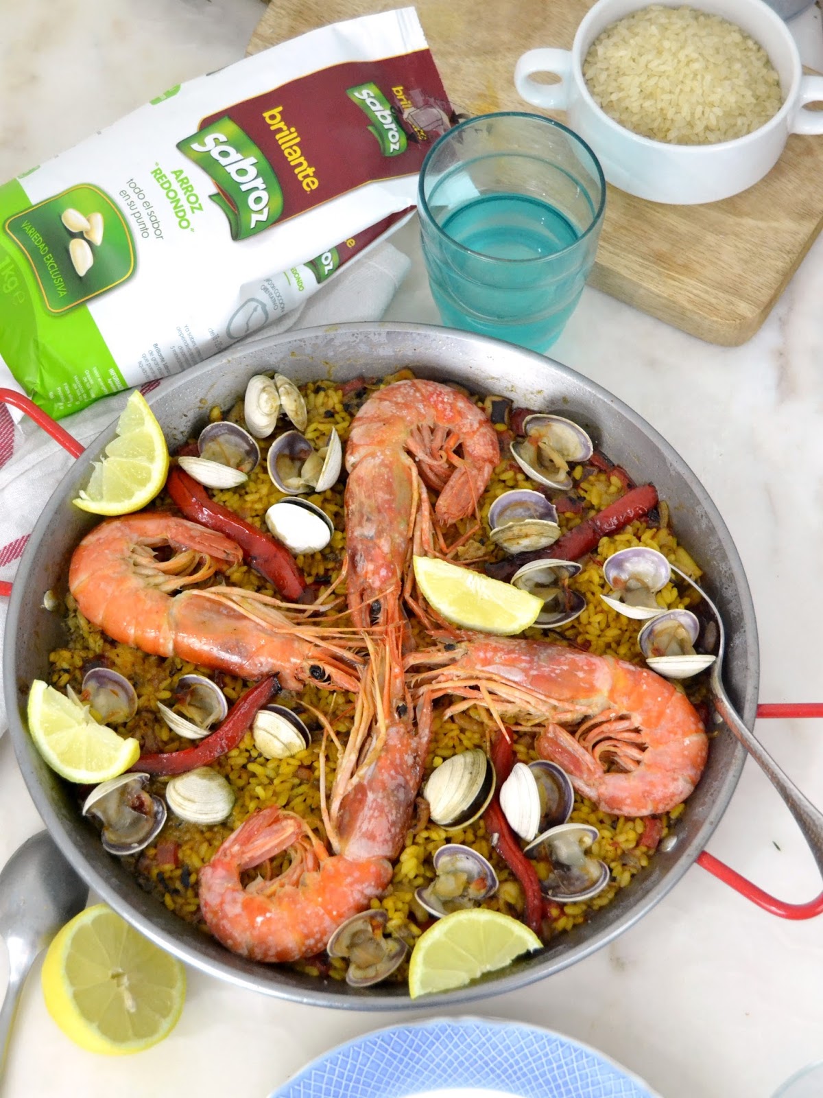 Paella de marisco