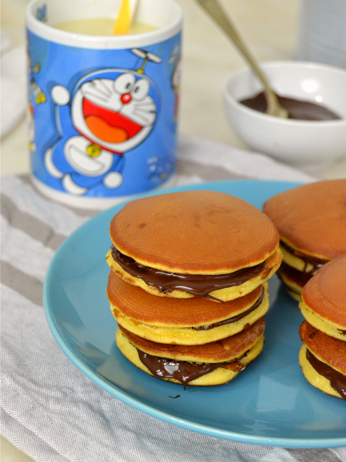 Cómo hacer dorayakis, los pastelitos favoritos de Doraemon