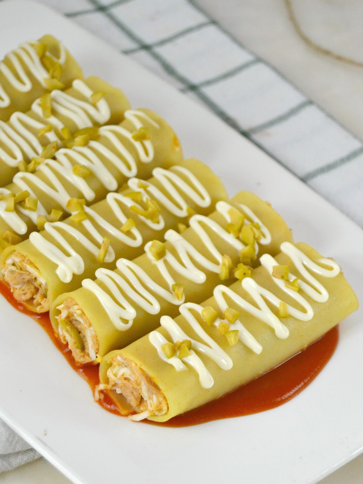 Canelones fríos de atún ¡Perfectos para el verano!