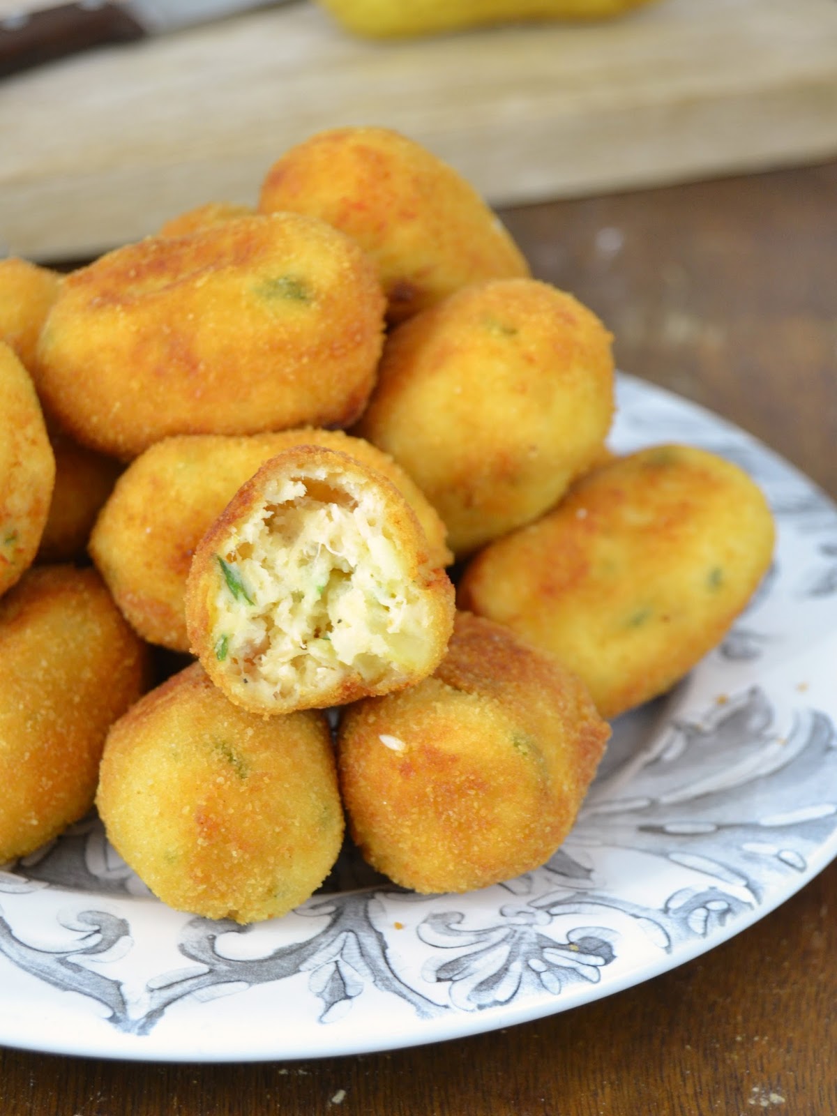 Croquetas de pollo con patata