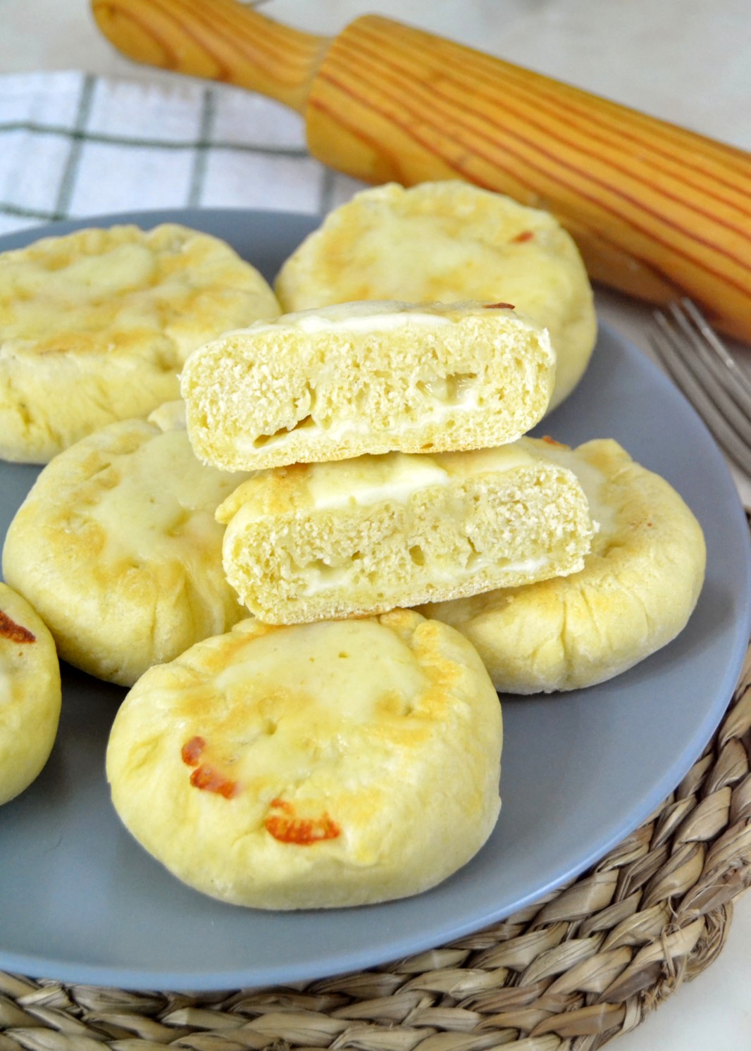 Pan de queso sin horno ¡En sartén!