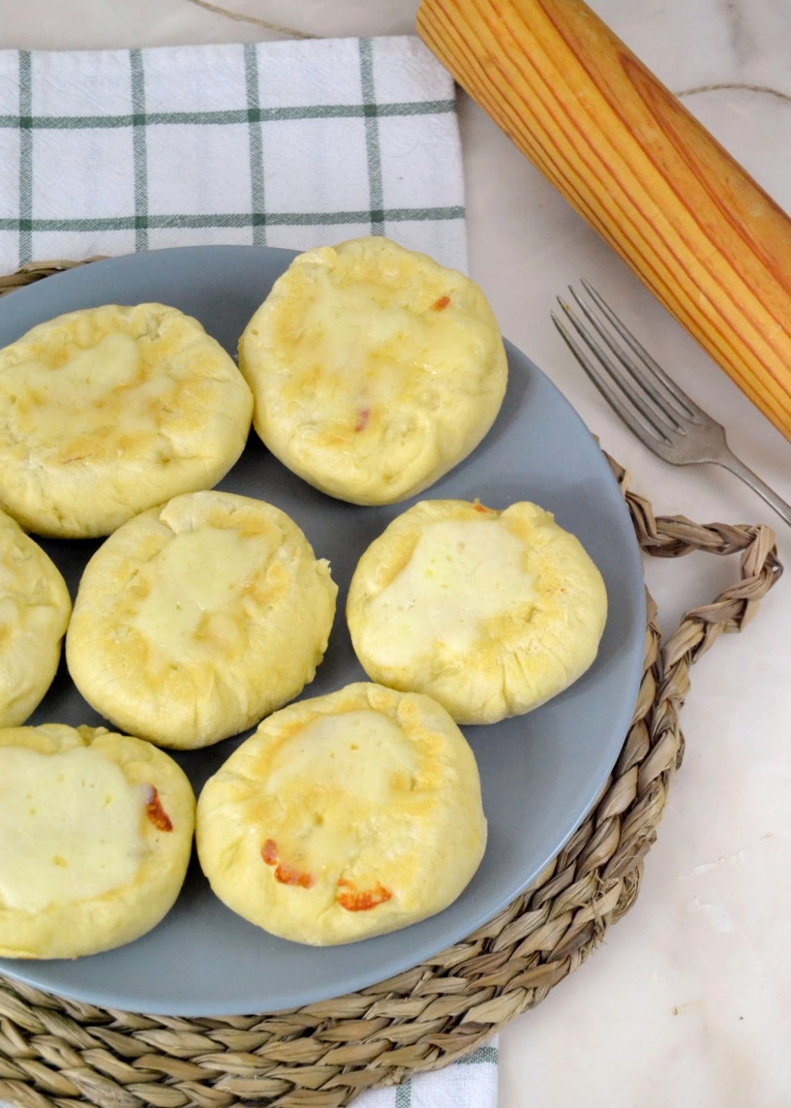 Pan de queso sin horno ¡En sartén!