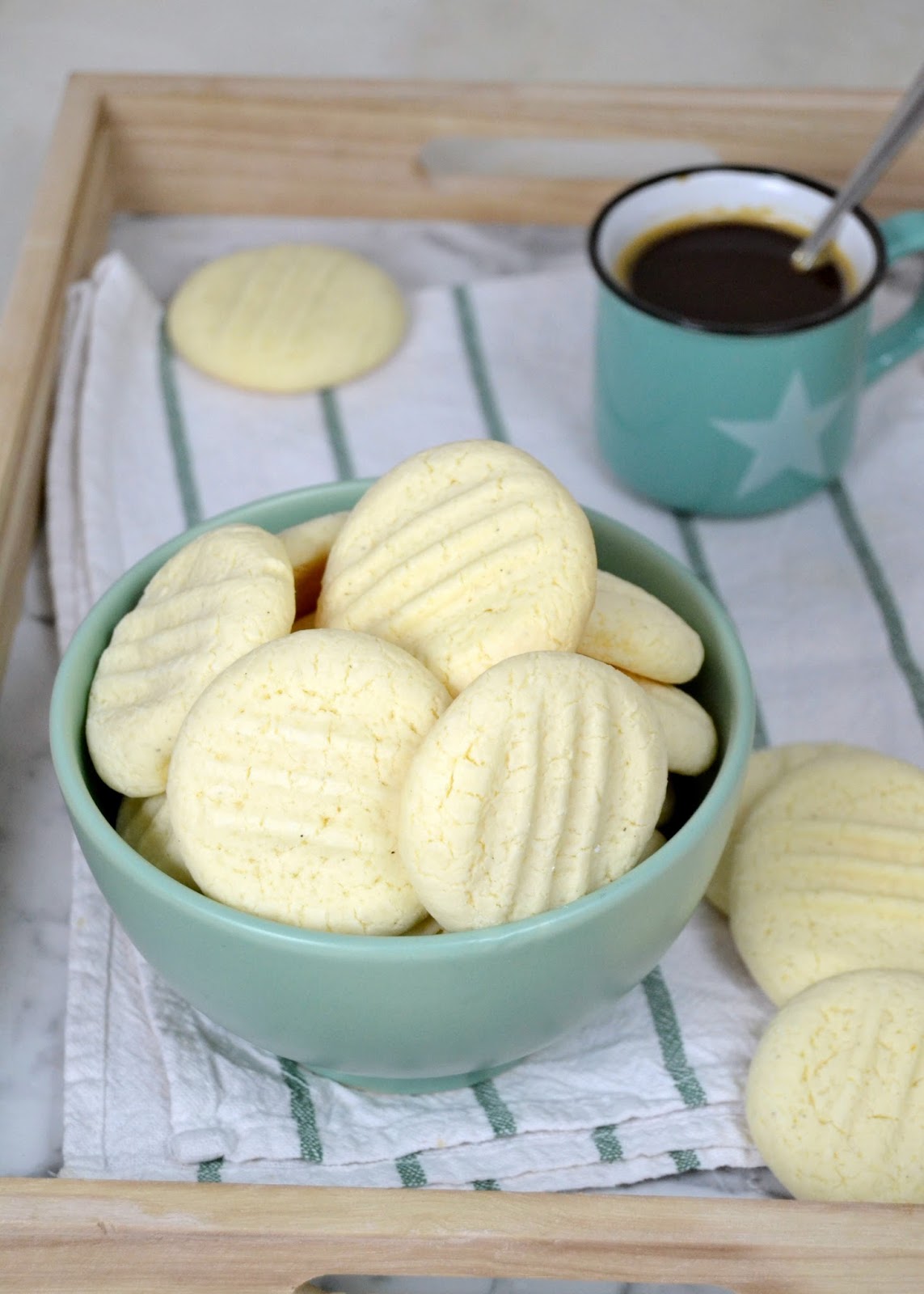 Galletas de leche condensada y maicena 