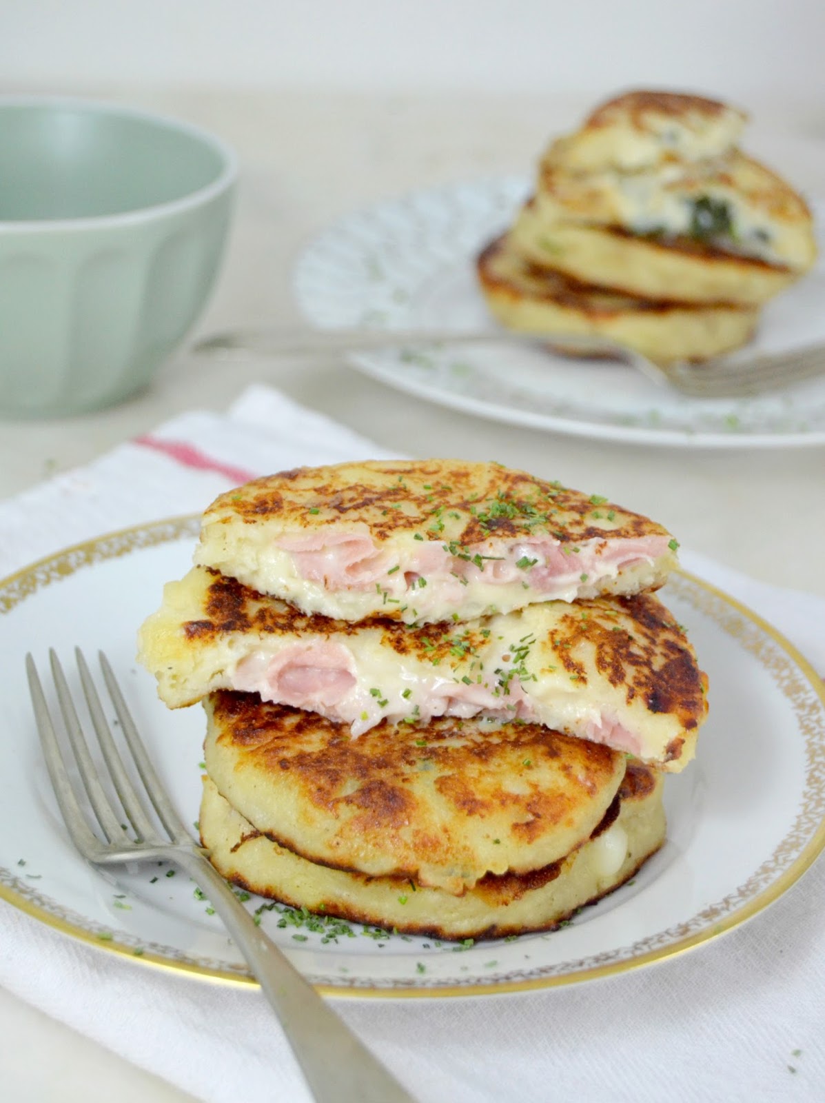 Tortitas de patata rellenas ¡Y dos ideas de relleno!