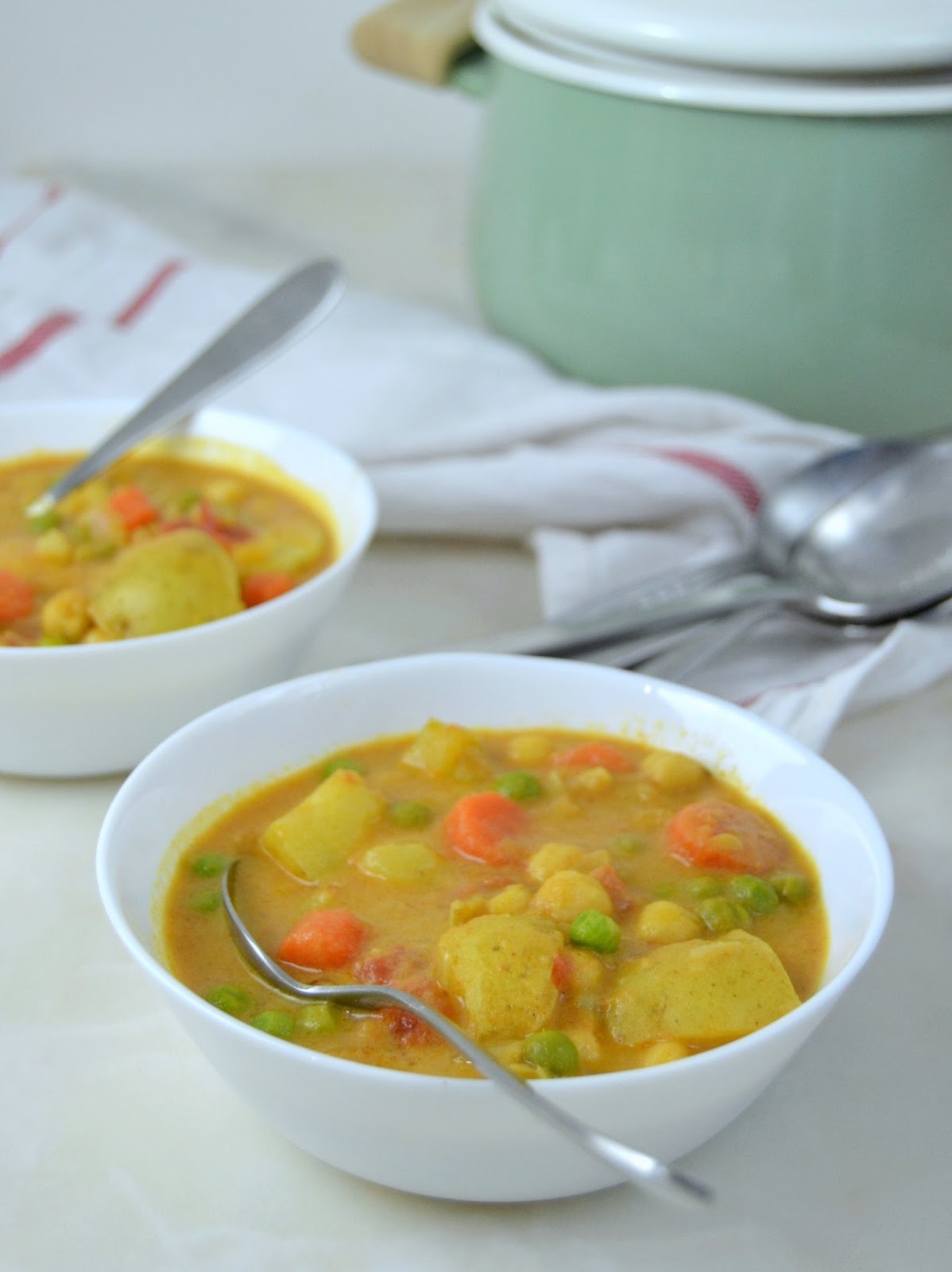 Curry de verduras fácil