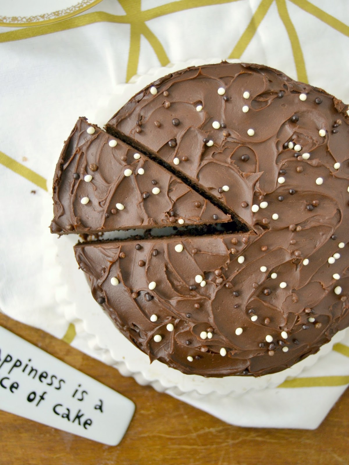 Tarta de chocolate y café ¡Para mi cumpleaños!