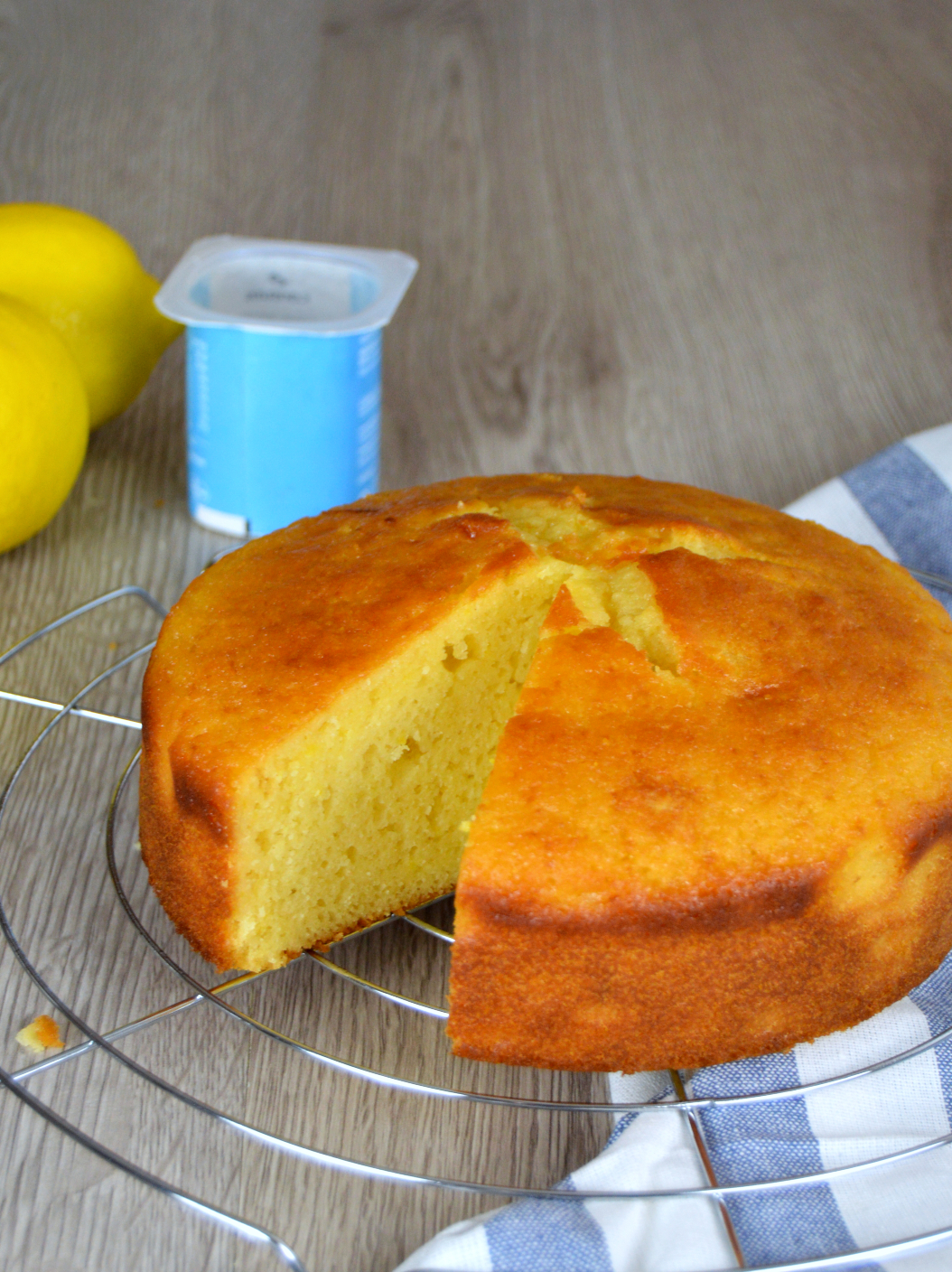 Descubrir 83+ imagen pastel de yogur y limon