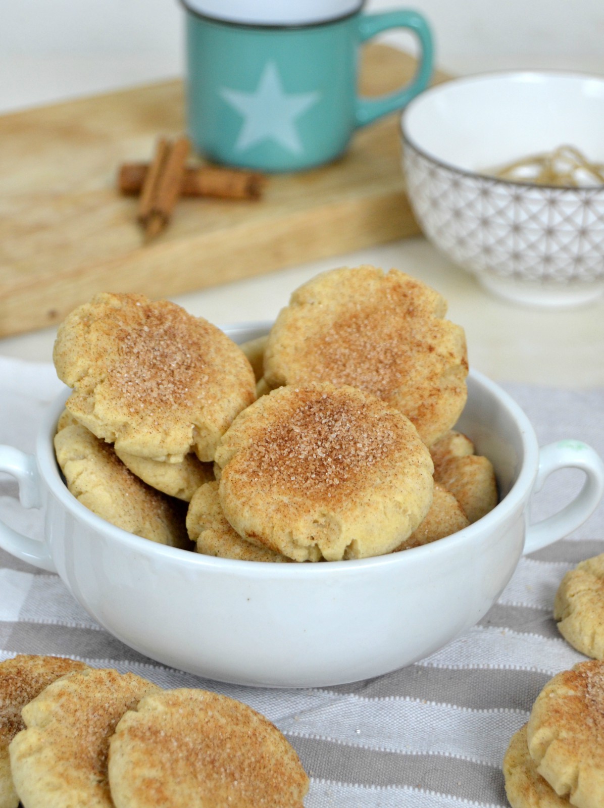 Galletas de canela y azúcar