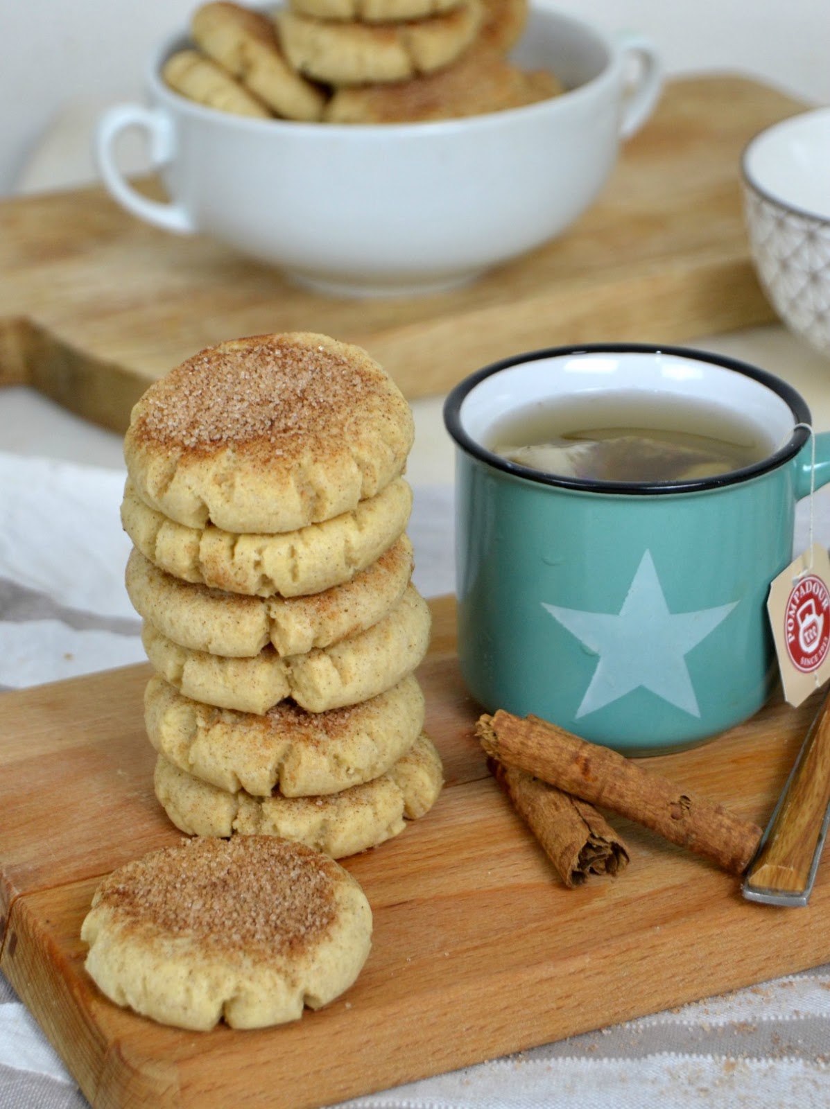 Galletas de canela y azúcar