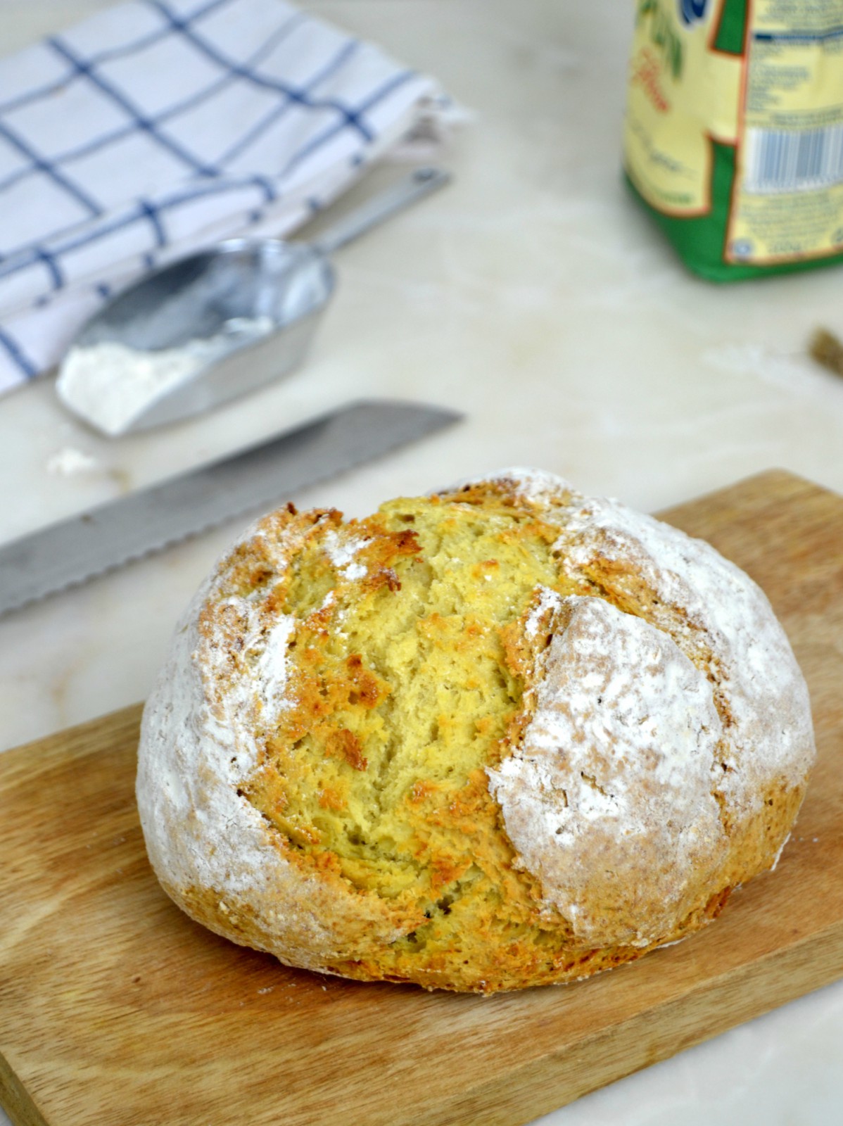 Pan de soda irlandés. Cómo hacer pan sin levadura 