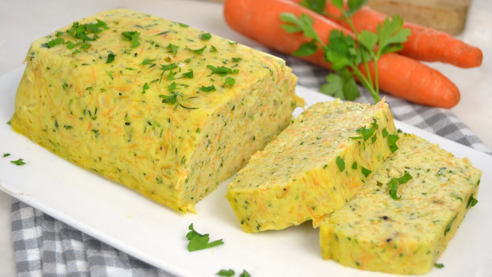 Pastel de verduras al microondas - Juanan Sempere