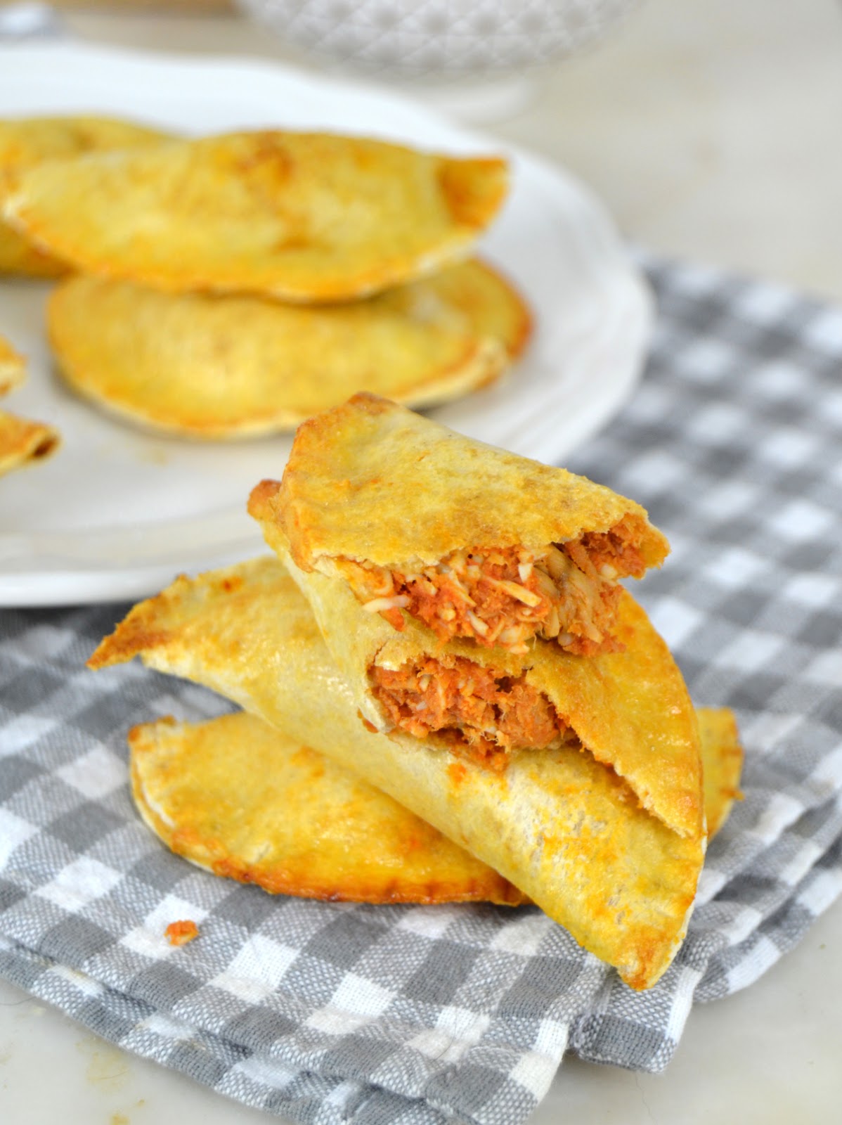 Empanadillas de atún ¡Con pan de molde! al horno