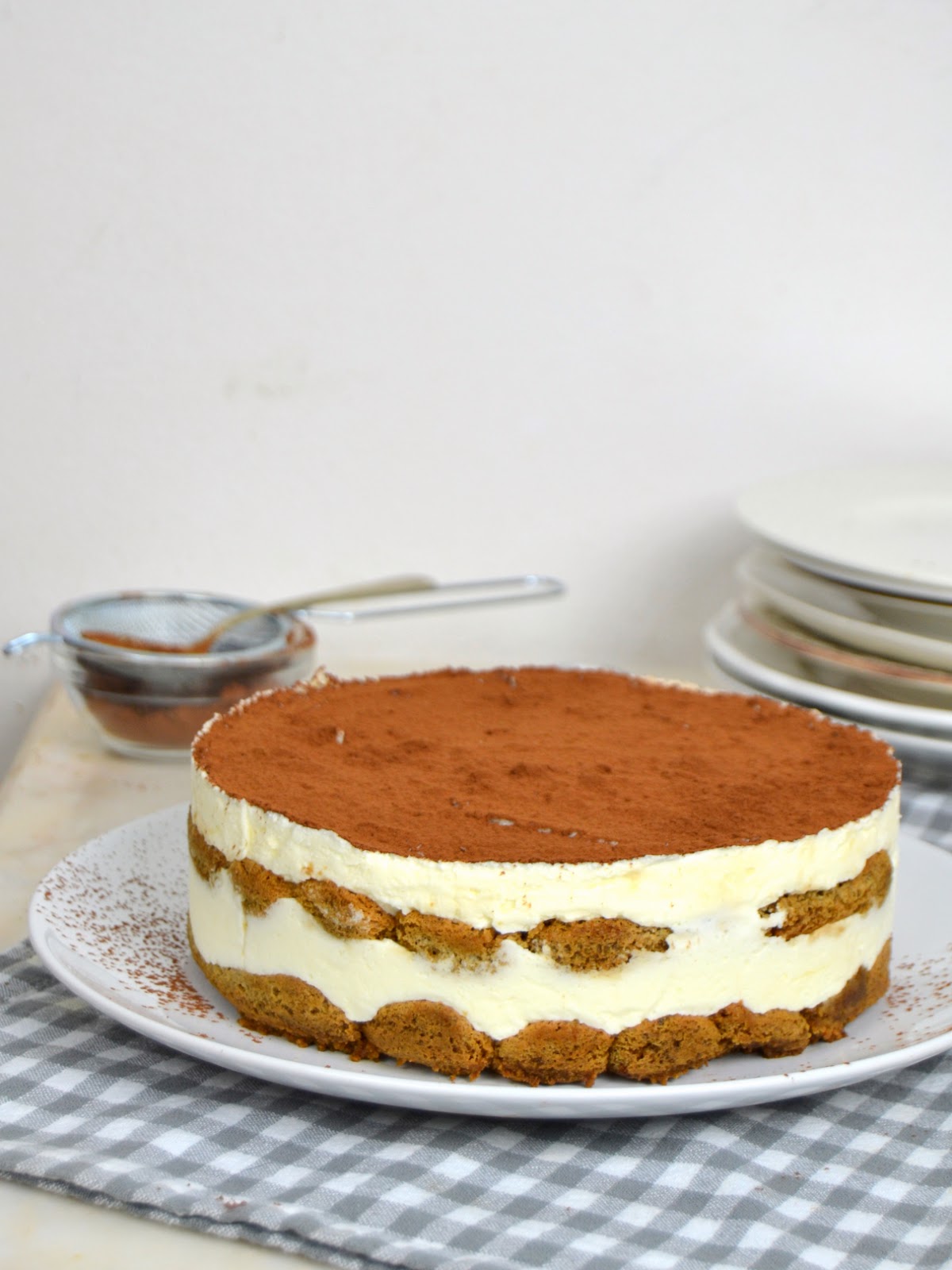 Tarta de tiramisú fácil