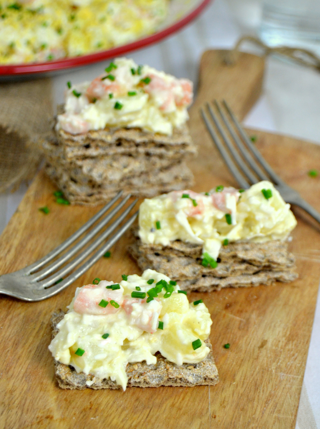 Ensaladilla de gambas o langostinos