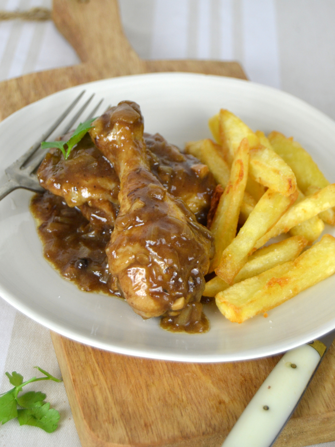 Pollo a la Coca Cola sin horno