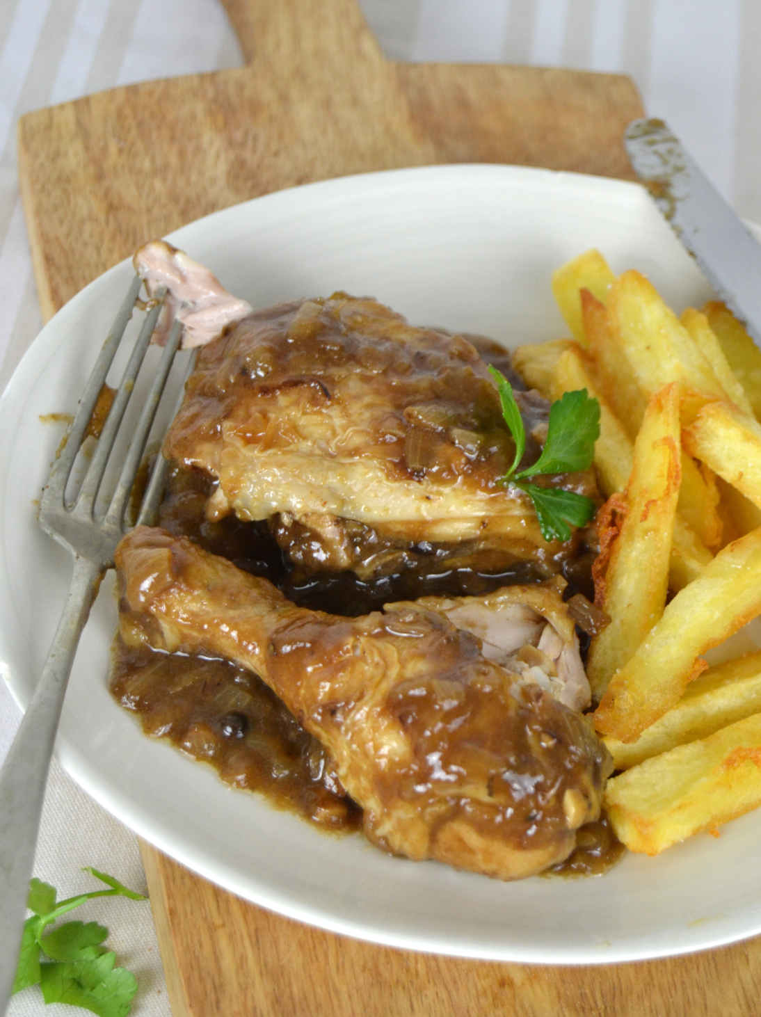 Pollo a la Coca Cola ¡Sin horno!