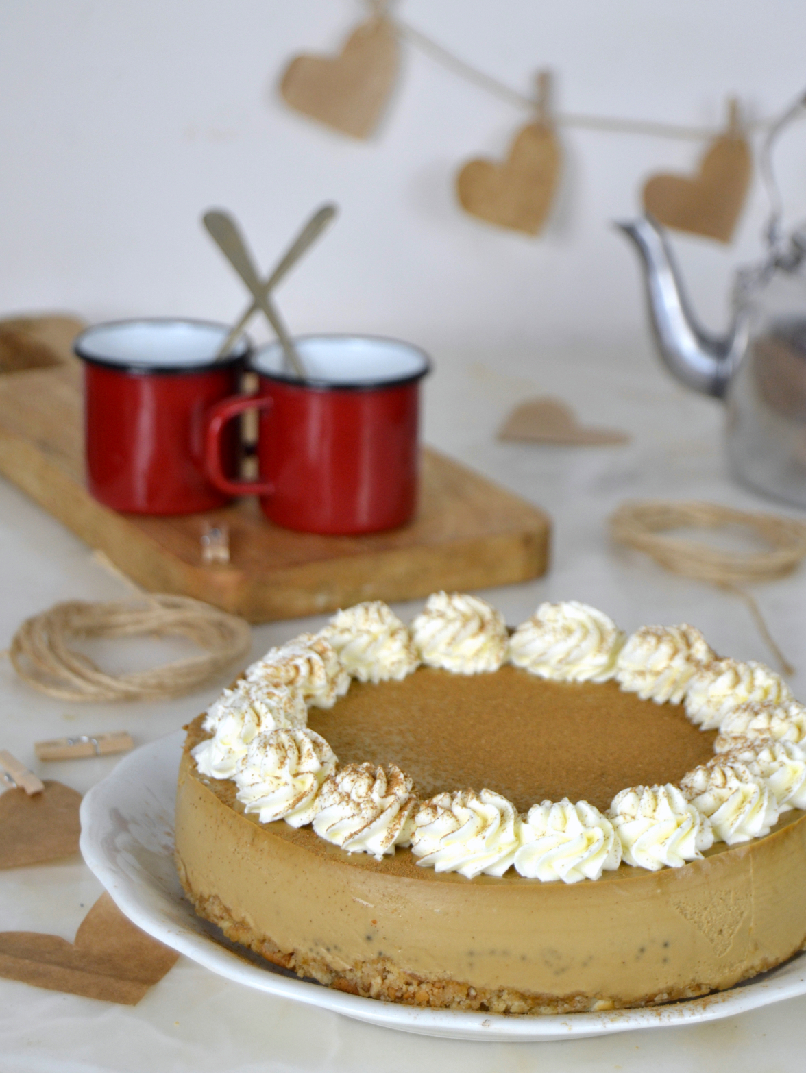 Tarta de queso "Café Capucccino".