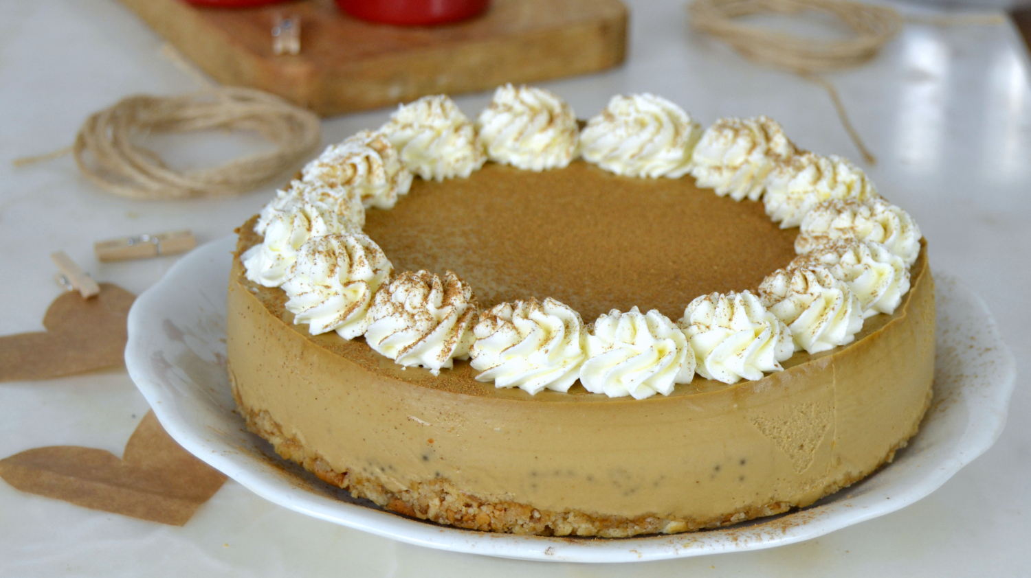 Tarta de queso "Café Capucccino".