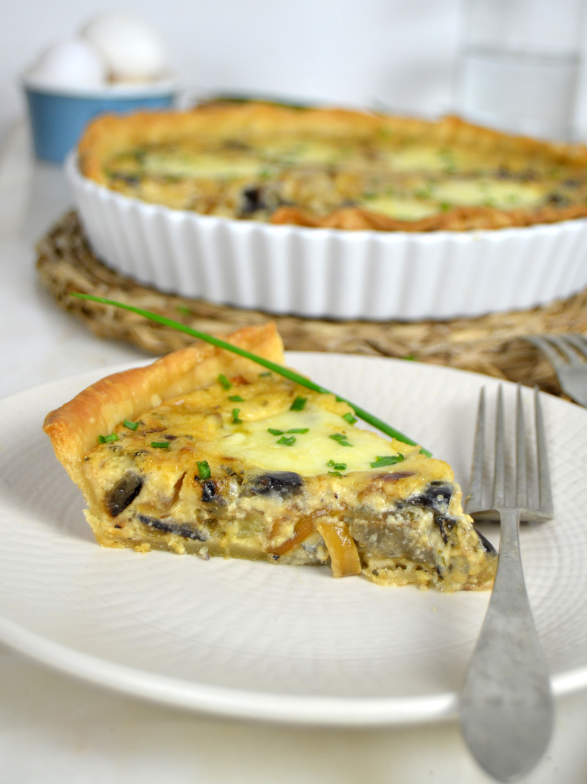 Quiche de berenjena ¡Deliciosa y super sencilla!