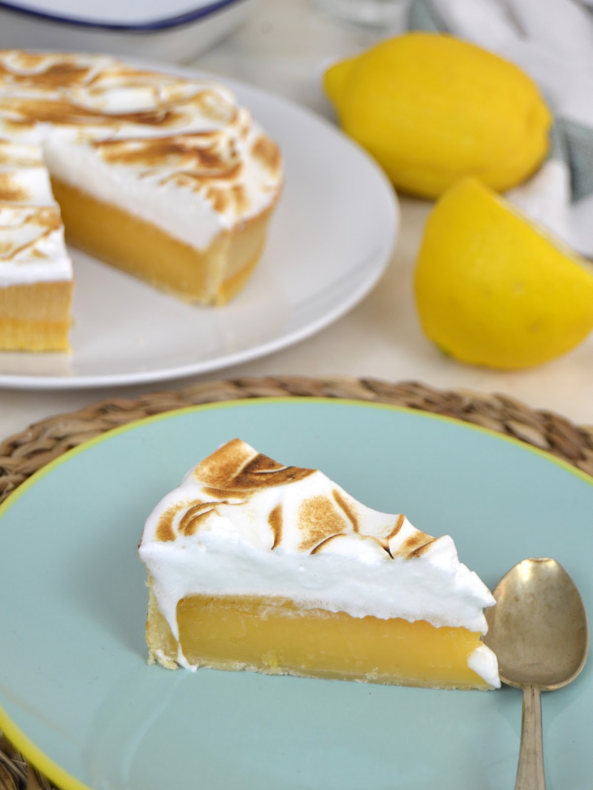 Tarta de limón y merengue  ¡FAcilisima!