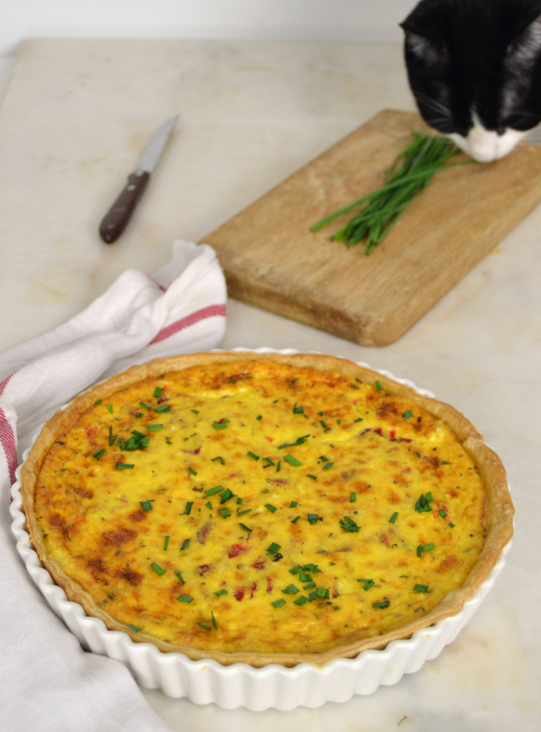 Quiche de atún