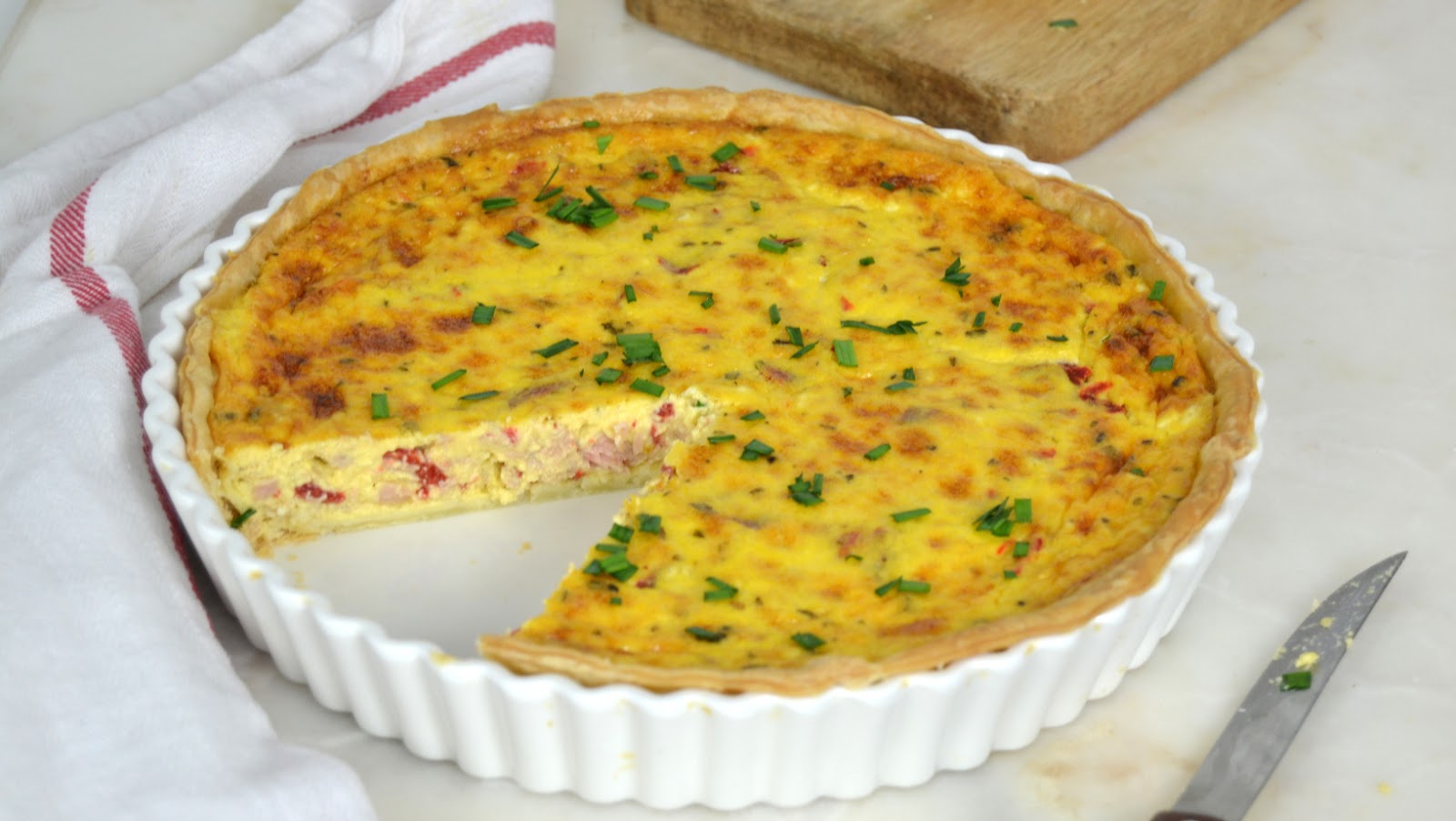 Quiche de atún