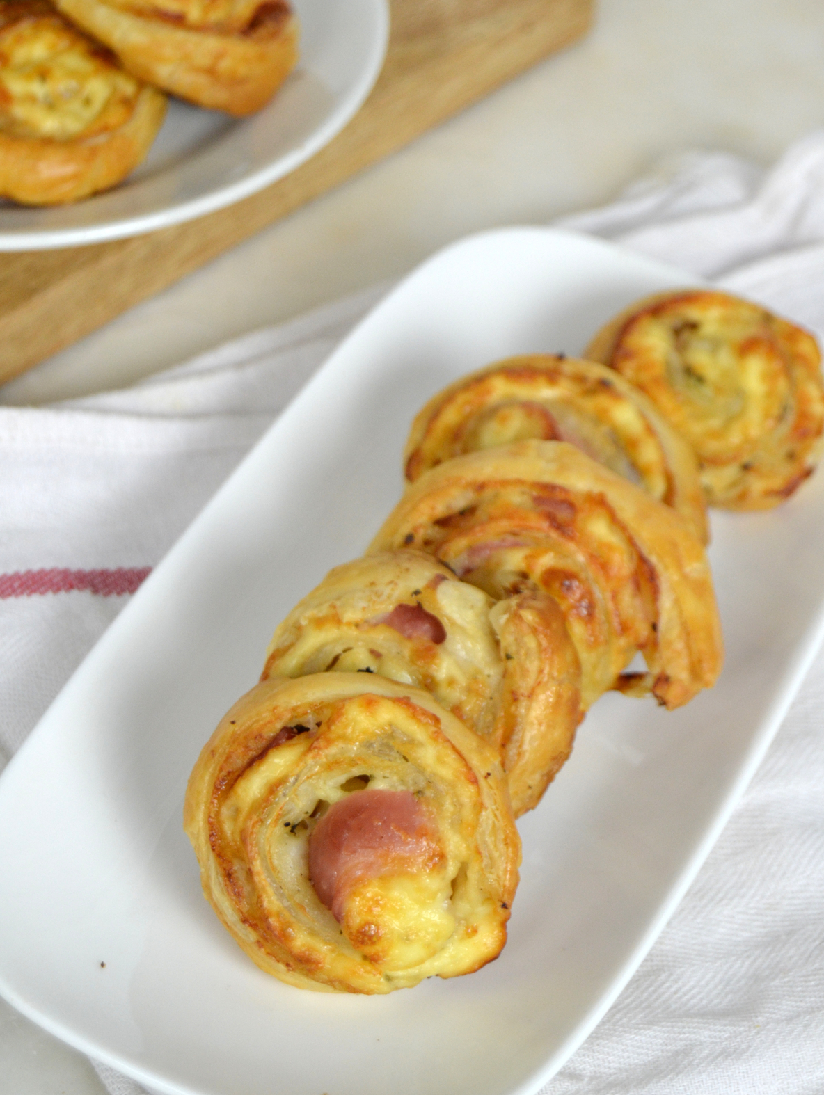 Rollitos de bacon y queso