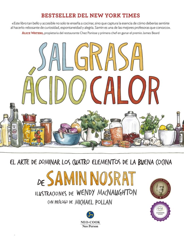 sal grasa acido calor Libros de cocina para regalar